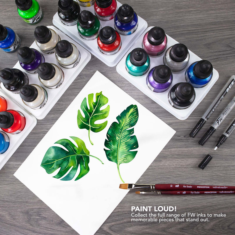 Fw Acrylic Ink Sap Green 29.5ml Daler-rowney