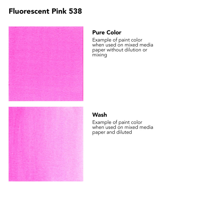 Fw Acrylic Ink Fluor Pink 29.5ml Daler-rowney
