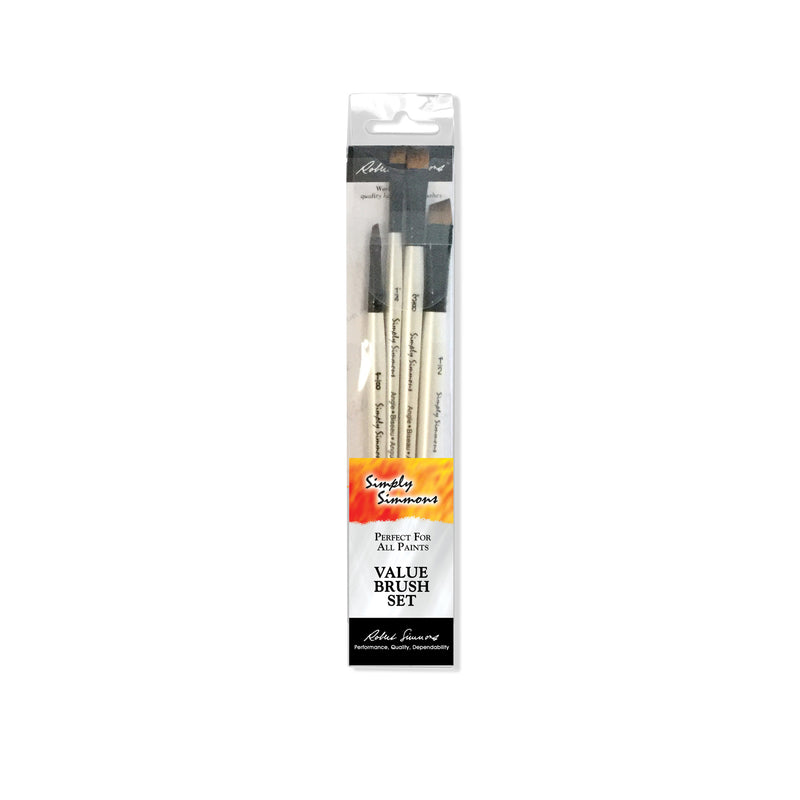 Ss All The Angles Brush Set 4ct Daler-rowney