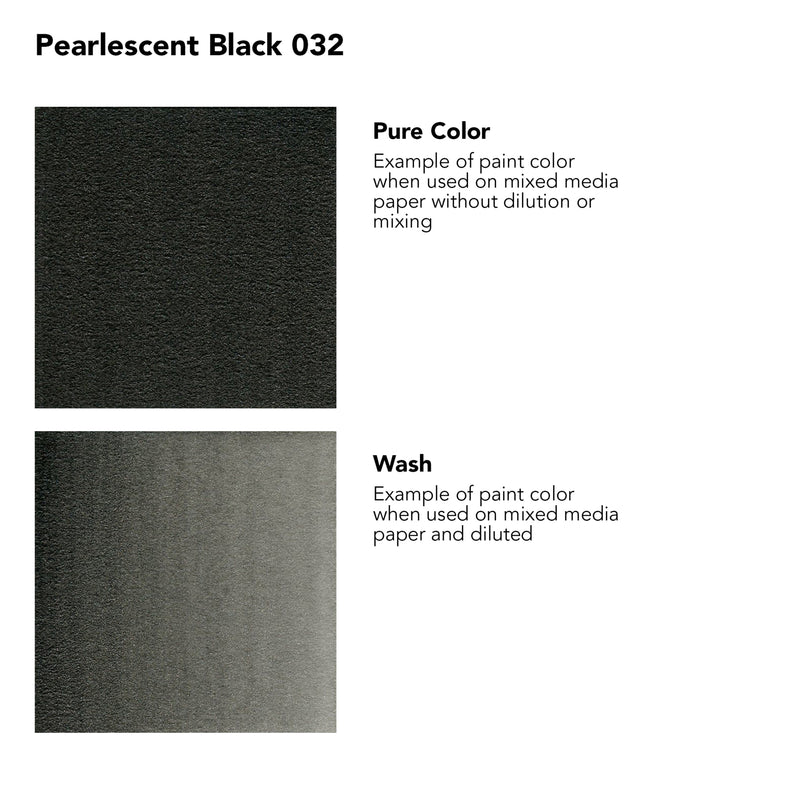 Fw Acrylic Ink Pearlescent Black Daler-rowney 29.5ml