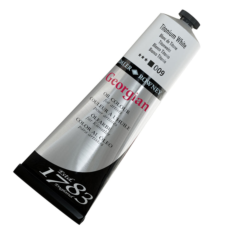 Georgian Oil Paint, Titanium White, 225ml, 1 Count
