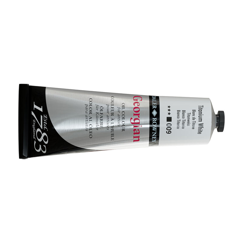 Georgian Oil Paint, Titanium White, 225ml, 1 Count