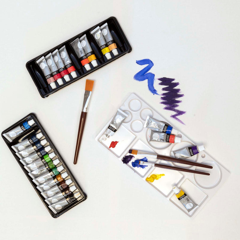 Simply Oil Paint Set Asst 6ct 12ml Daler-rowney