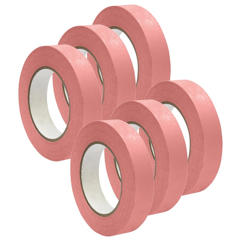 (6 Rl) Premium Masking Tape Pink 1x55yd