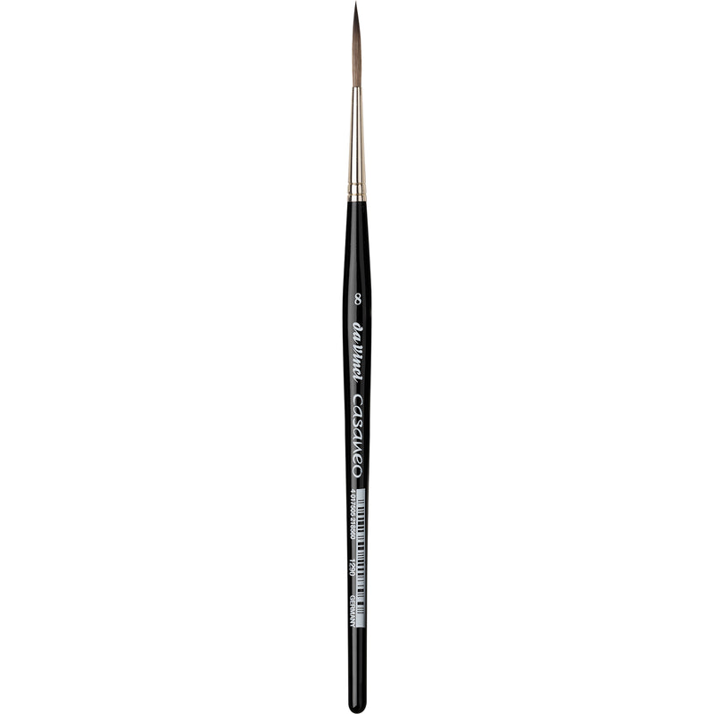 CASANEO Rigger, Extra Soft Synthetics, Watercolor & Acrylic, Liner, Series 1290, Size 8
