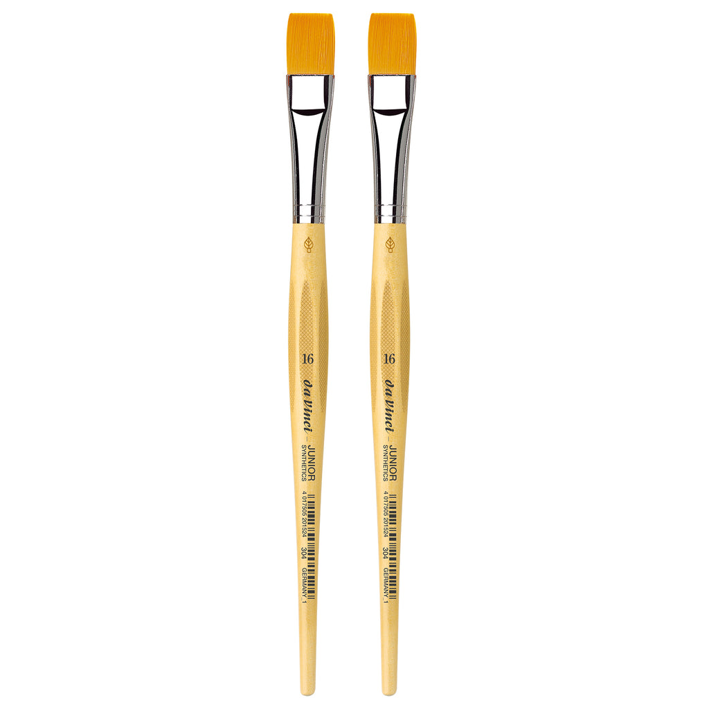 JUNIOR Synthetics Student Brush, Synthetic, Tempera, Round, Series 304, Size 16, Pack of 2