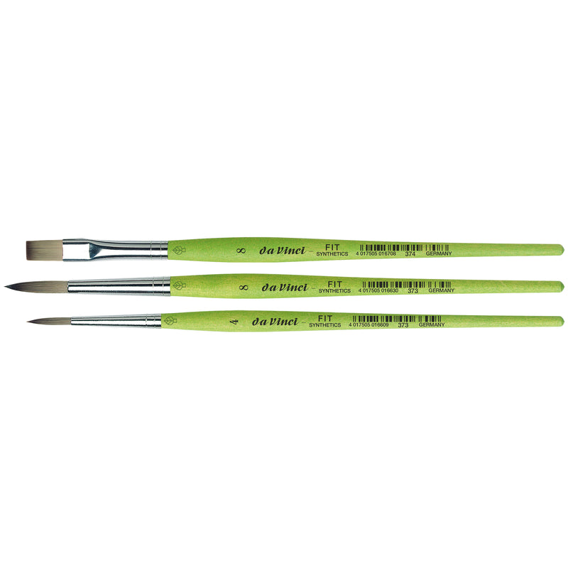 Fit Synthetics 3 Brush Set