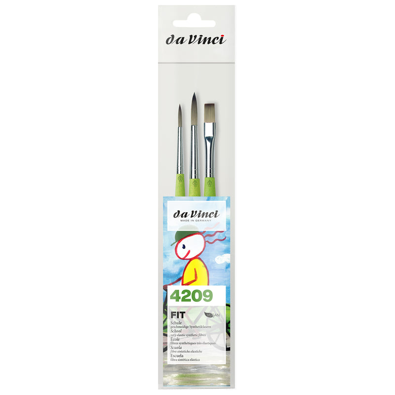 Fit Synthetics 3 Brush Set