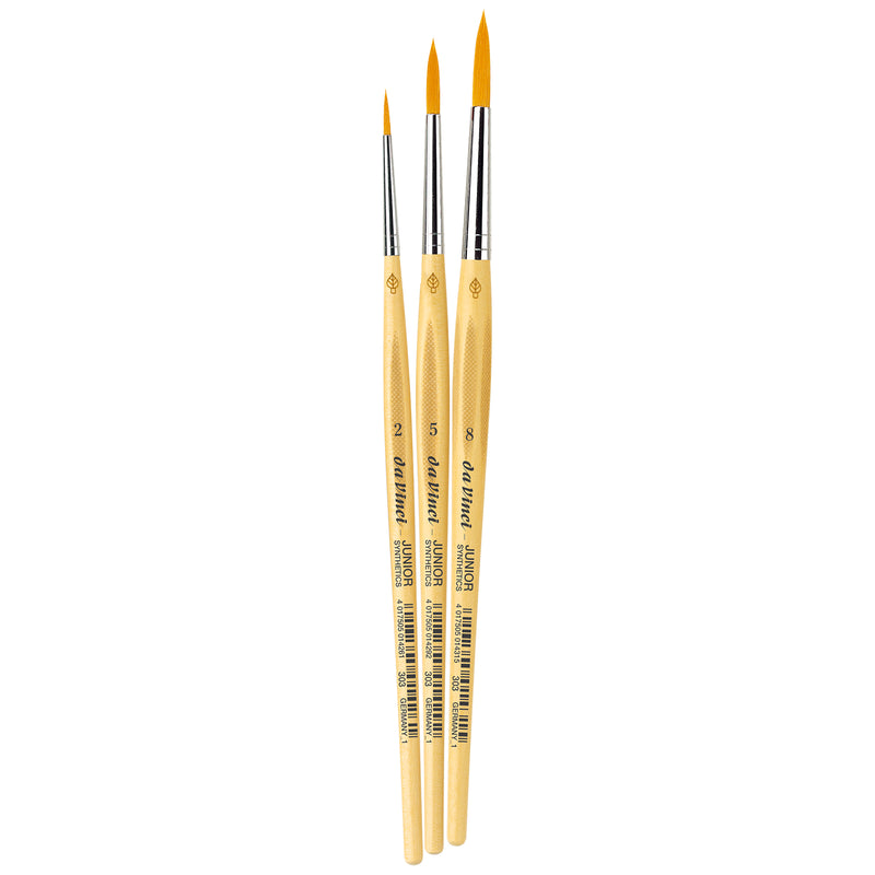 Junior Synthetics Brush Set 3ct