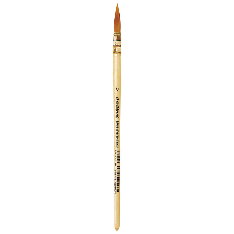 COSMOTOP-SPIN Quill Brush, Synthetic, Watercolor & Indian Ink, Round, Series 488, Size 0