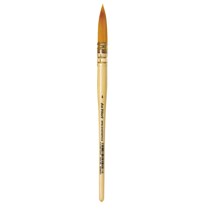 COSMOTOP-SPIN Quill Brush, Synthetic, Watercolor & Indian Ink, Round, Series 488, Size 4