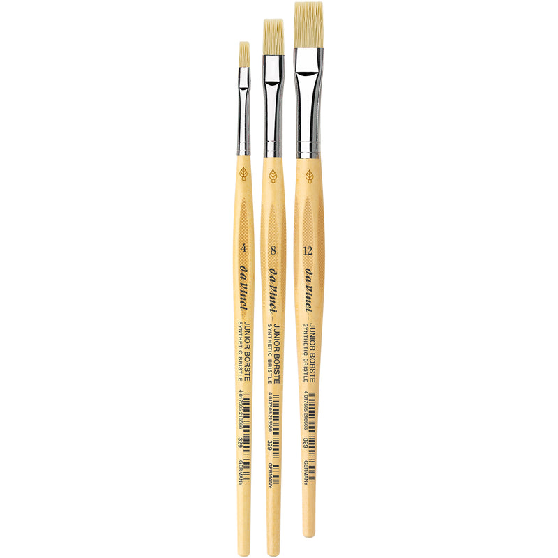 Junior Borste 3 Brush Synthetic Set