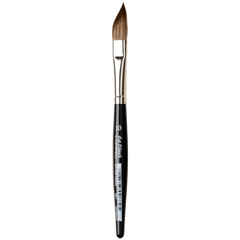 CASANEO XS Sword, Extra Soft Synthetic, Watercolor & Acrylic, Slant, Series 987, Size 10