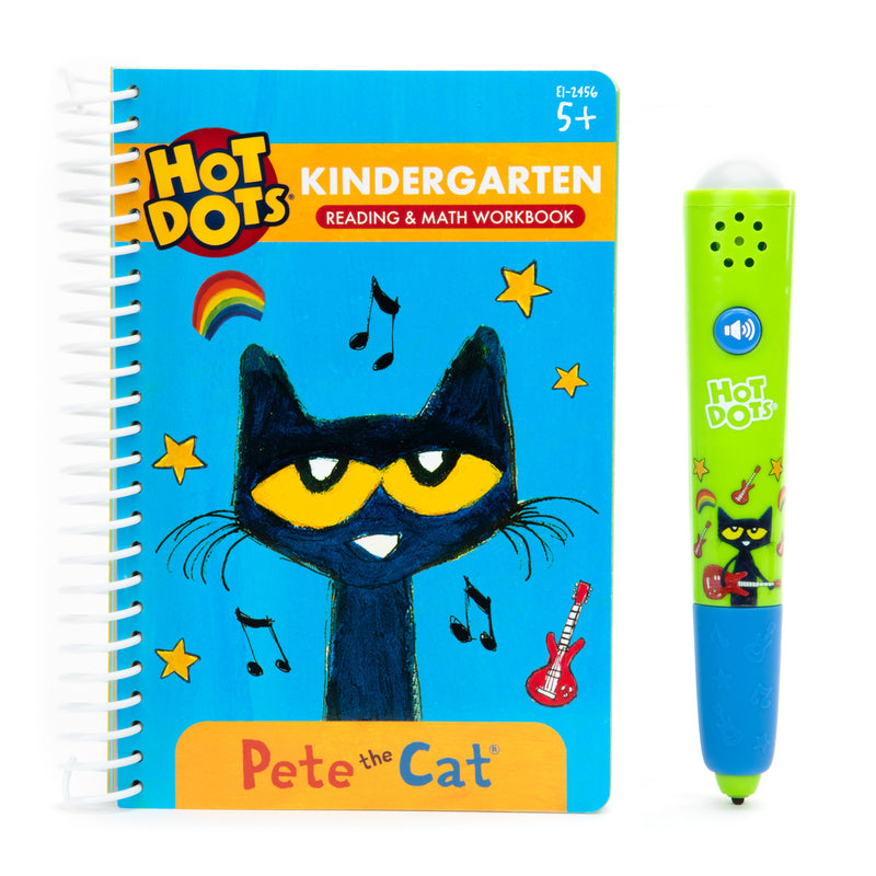 Hot Dots® Pete the Cat® Kindergarten Reading & Math