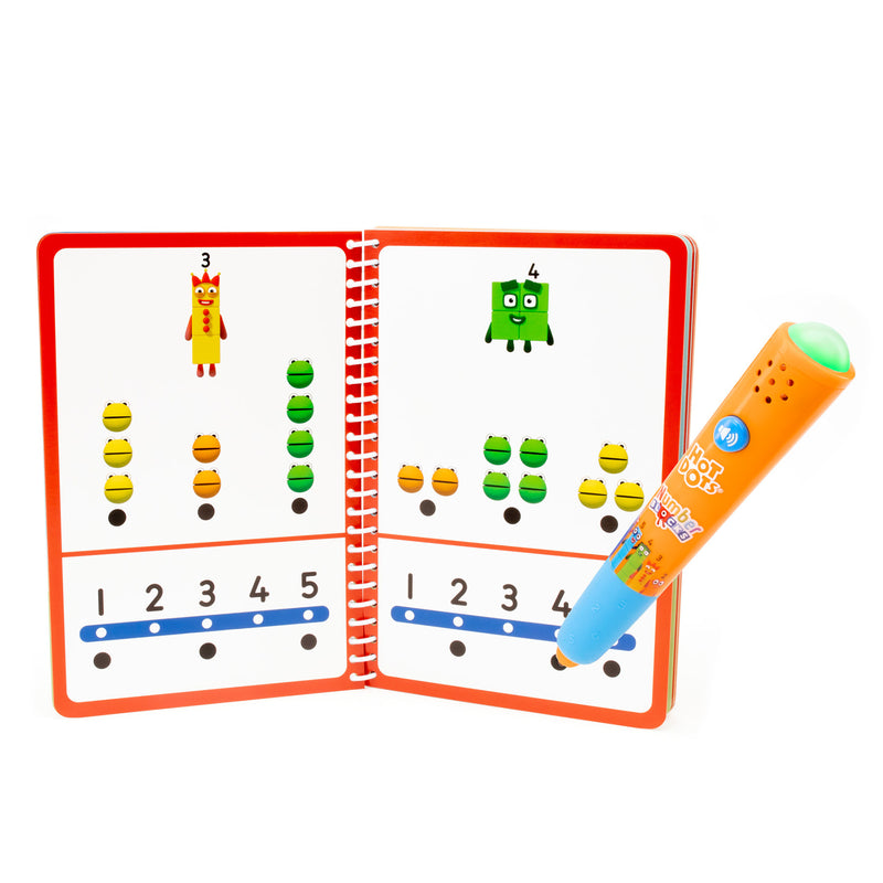 Hot Dots® 1-10 Numberblocks Activity Book & Interactive Pen