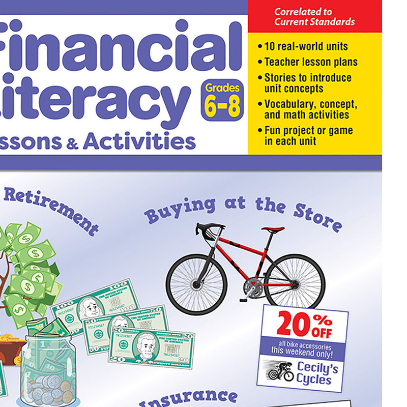 Financial Literacy Lessons & Activities, Grade 6