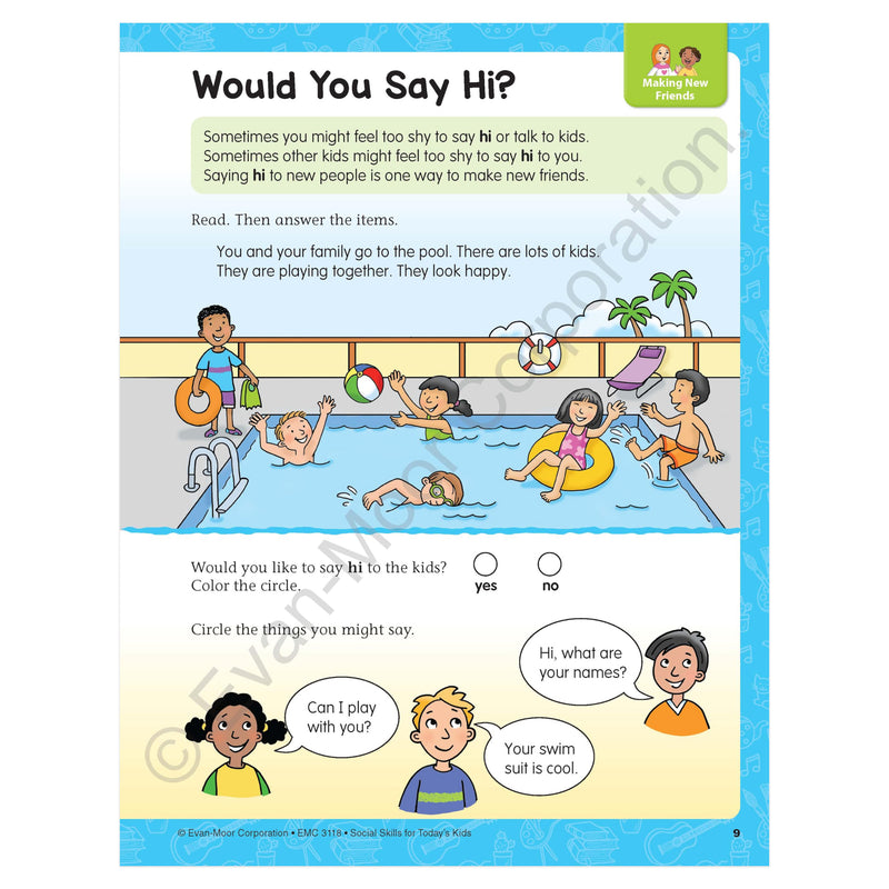 Making Friends & Social Skills Bundle, Grade K