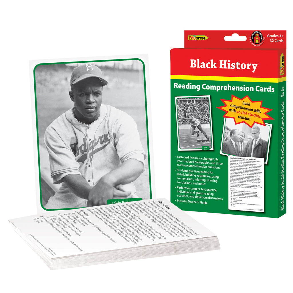 Black History Soc Studies Cards