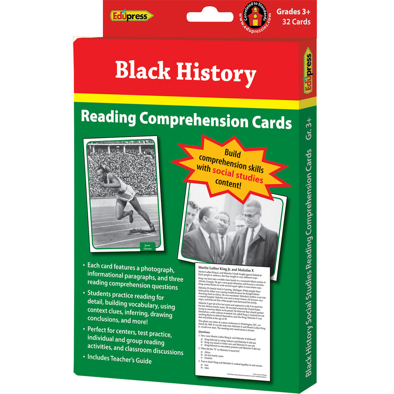 Black History Soc Studies Cards