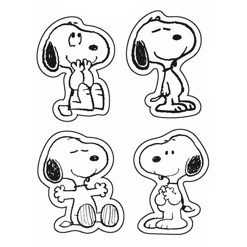 Peanuts Snoopy Giant Stickers Die Cut