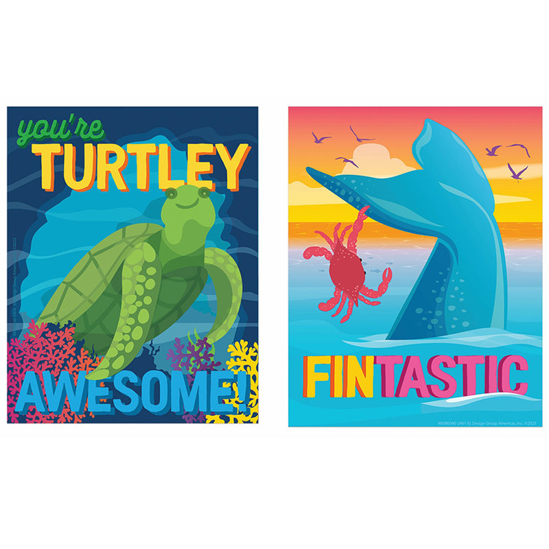Motivational Mini Poster Pack Seas The Day