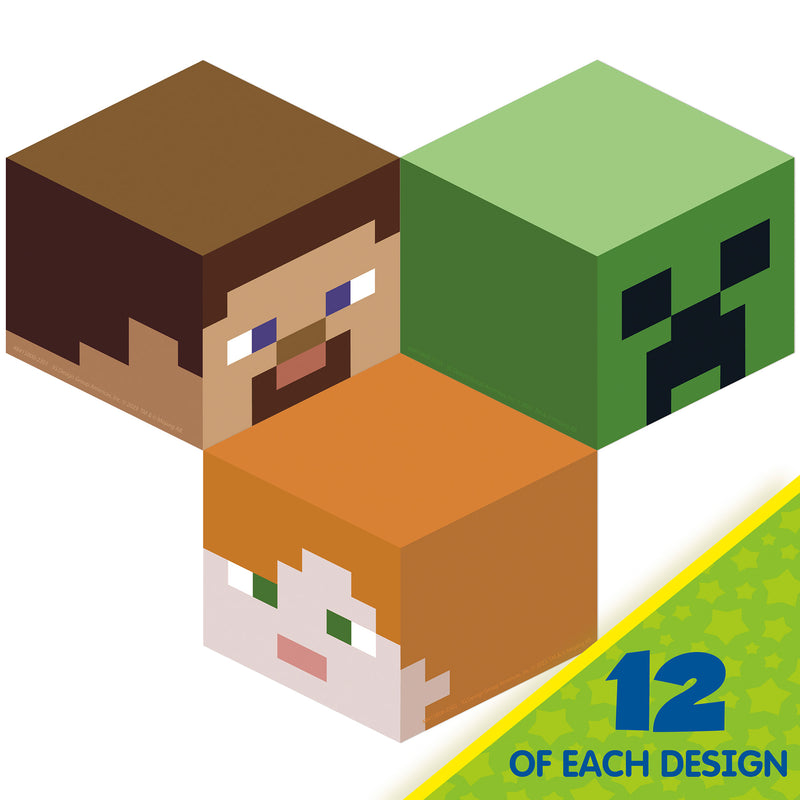 Minecraft Assorted Paper Cut Out