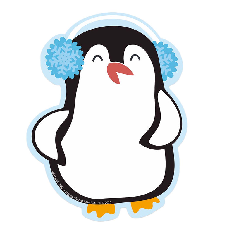 Winter Penguins Paper Cut Outs