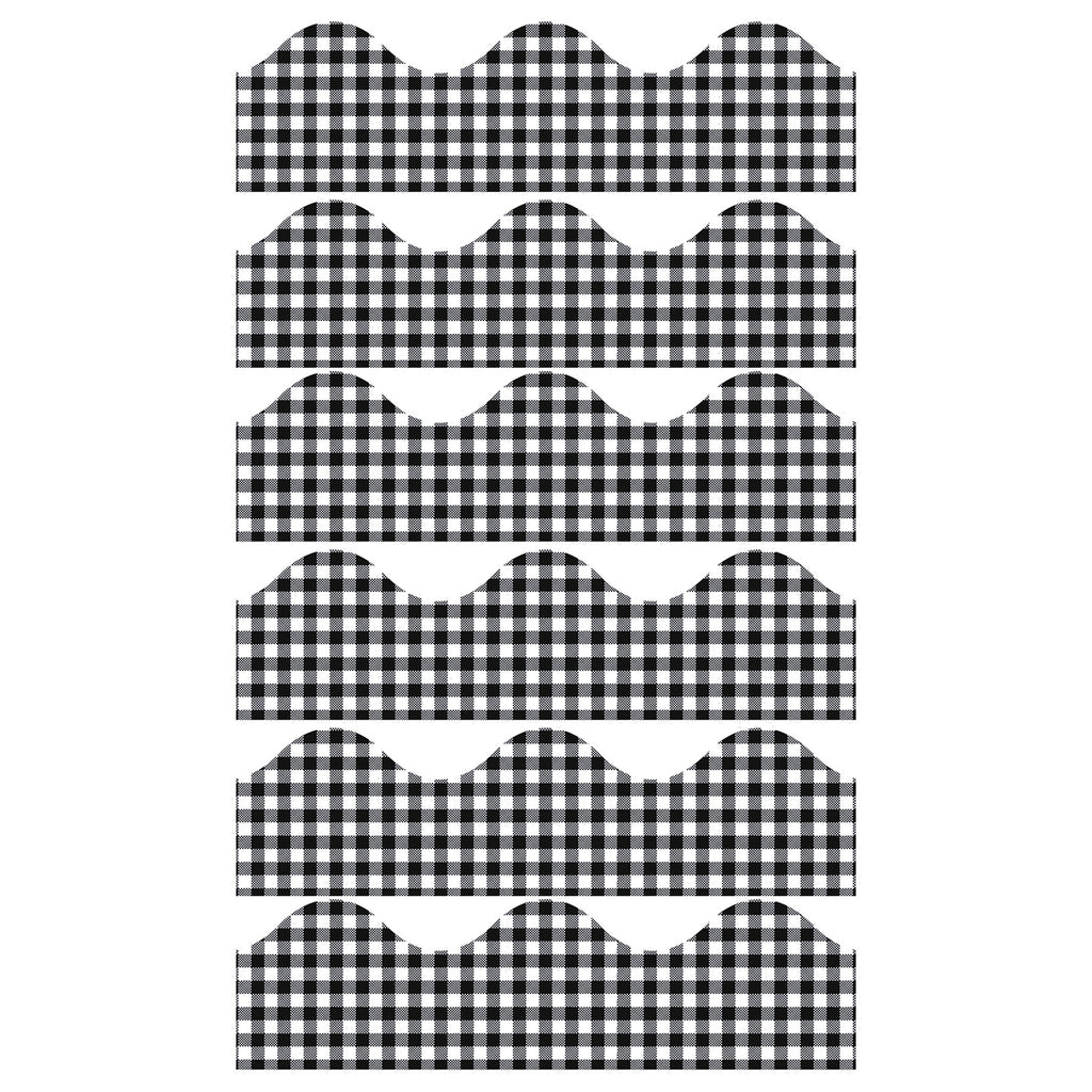 Gingham Extra Wide Deco Trim®, 37 Feet Per Pack, 6 Packs