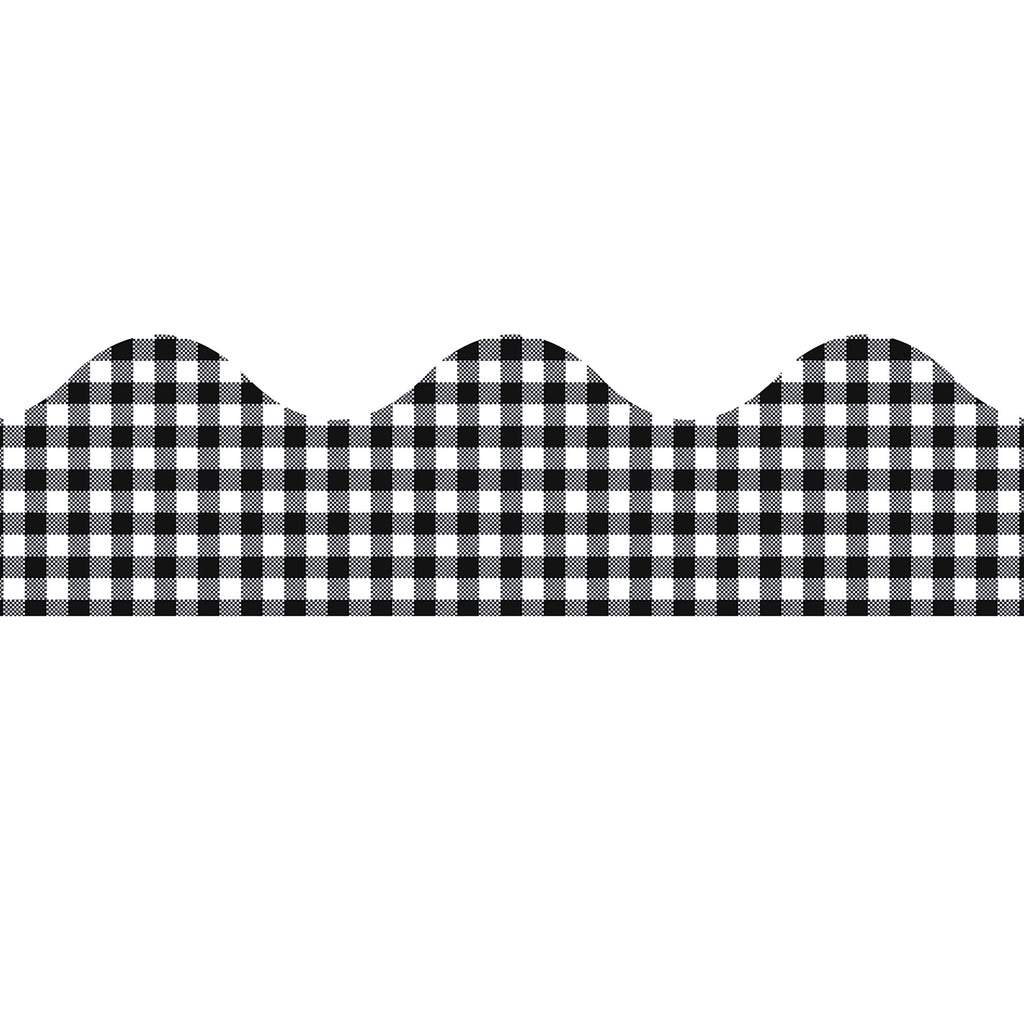Gingham Extra Wide Deco Trim