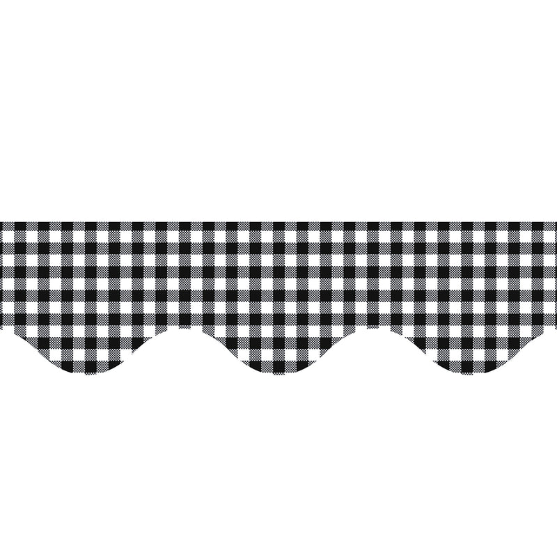 Gingham Extra Wide Deco Trim