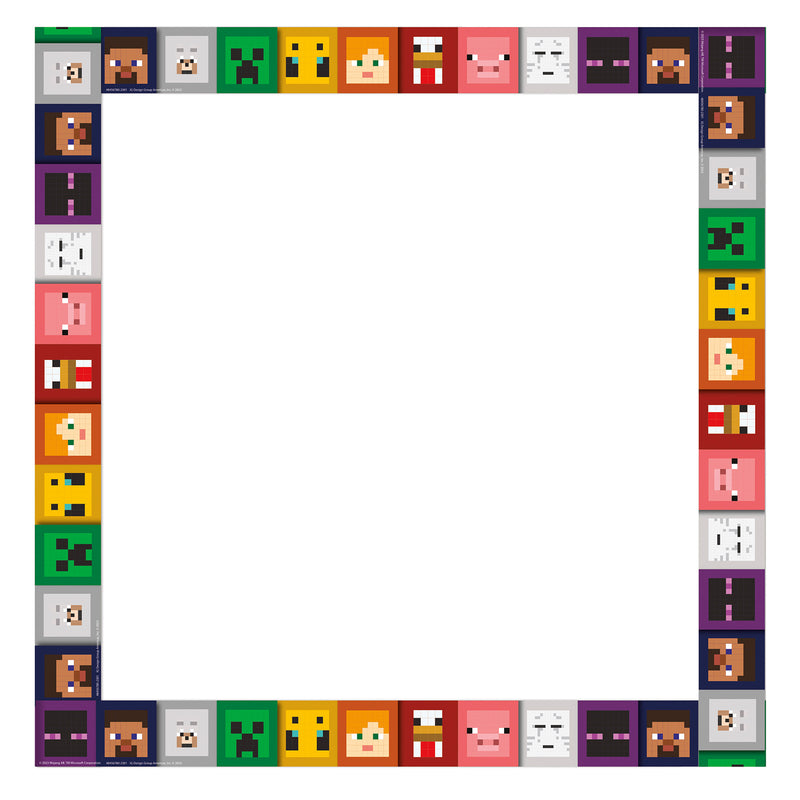 Minecraft Charactr Lineup Deco Trim