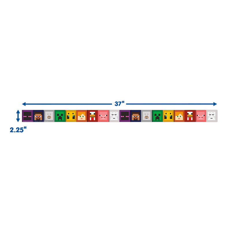 Minecraft Charactr Lineup Deco Trim