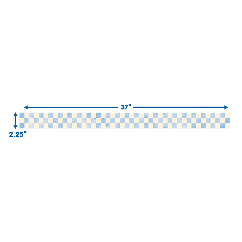 Checkered Sky Deco Trim