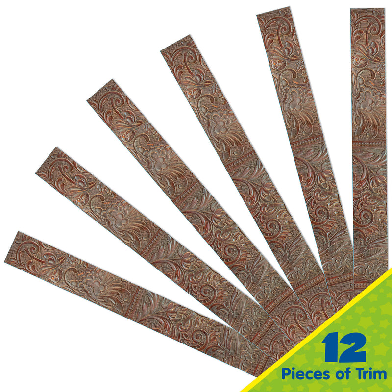 Western Leather Deco Trim