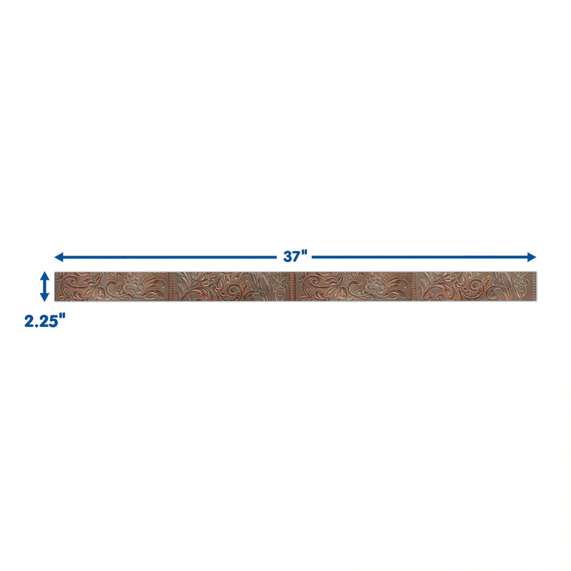 Western Leather Deco Trim