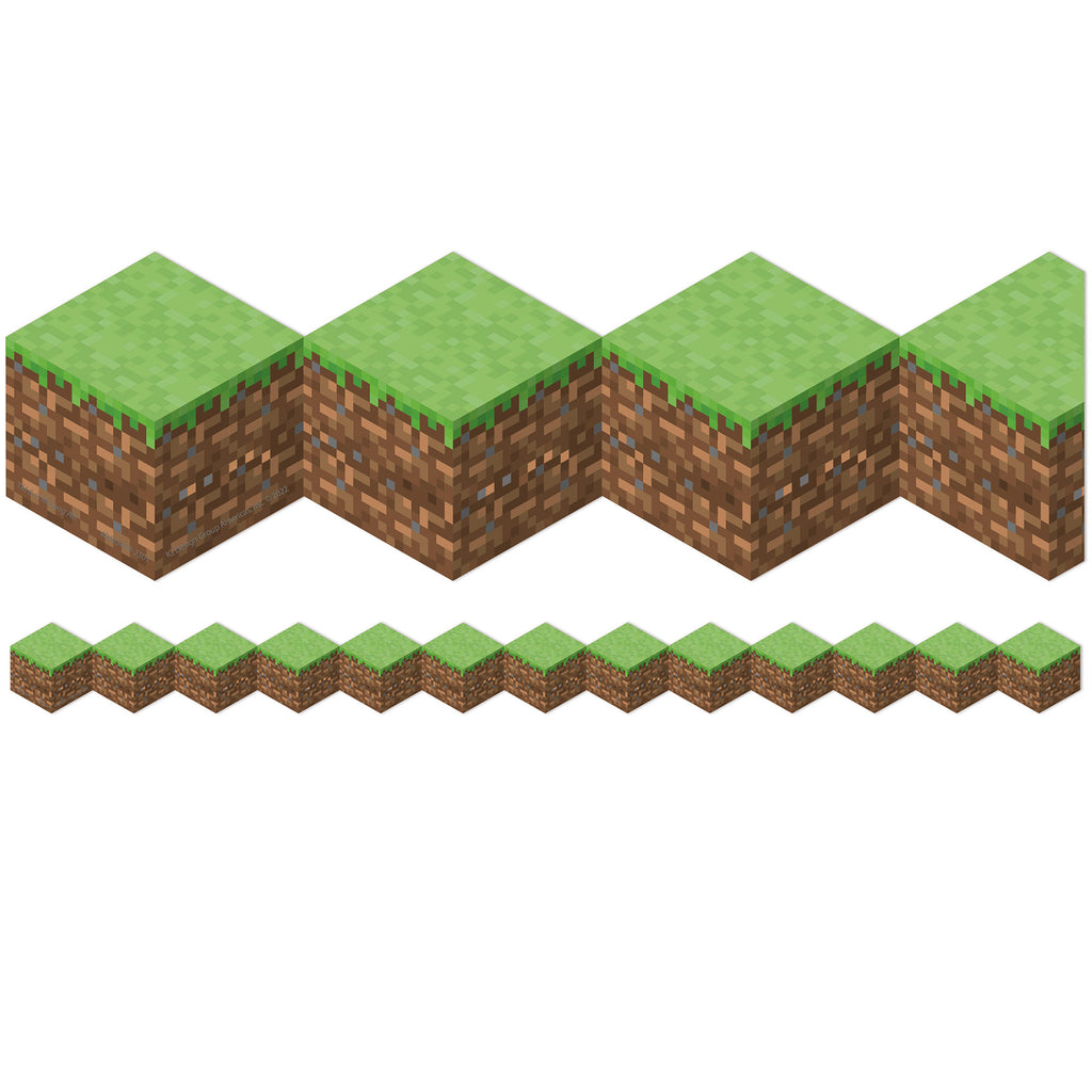 Minecraft Die-cut Blocks Extra Wide Trim