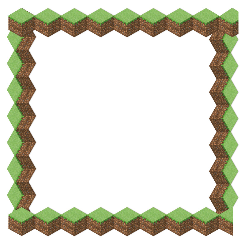 Minecraft Die-cut Blocks Extra Wide Trim