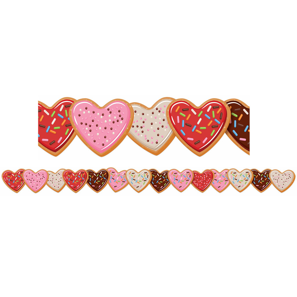 Heart Cookies Extra Wide Deco Trim