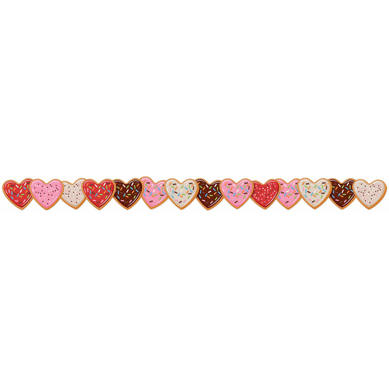 Heart Cookies Extra Wide Deco Trim