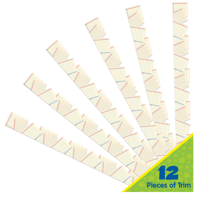 Notebook Paper Deco Trim Extrawide