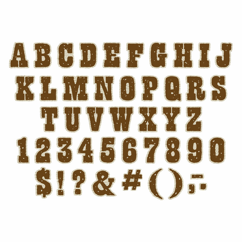 Wild Wild Classroom Deco Letters