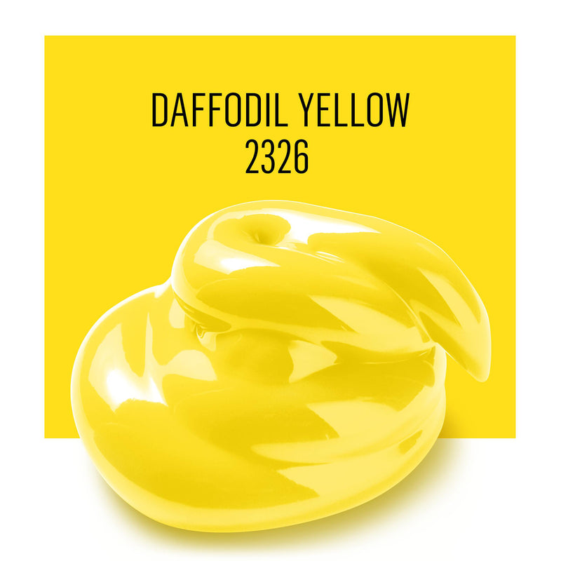 Acrylic Paint Matte Daffodl Ylw 8oz Folkart