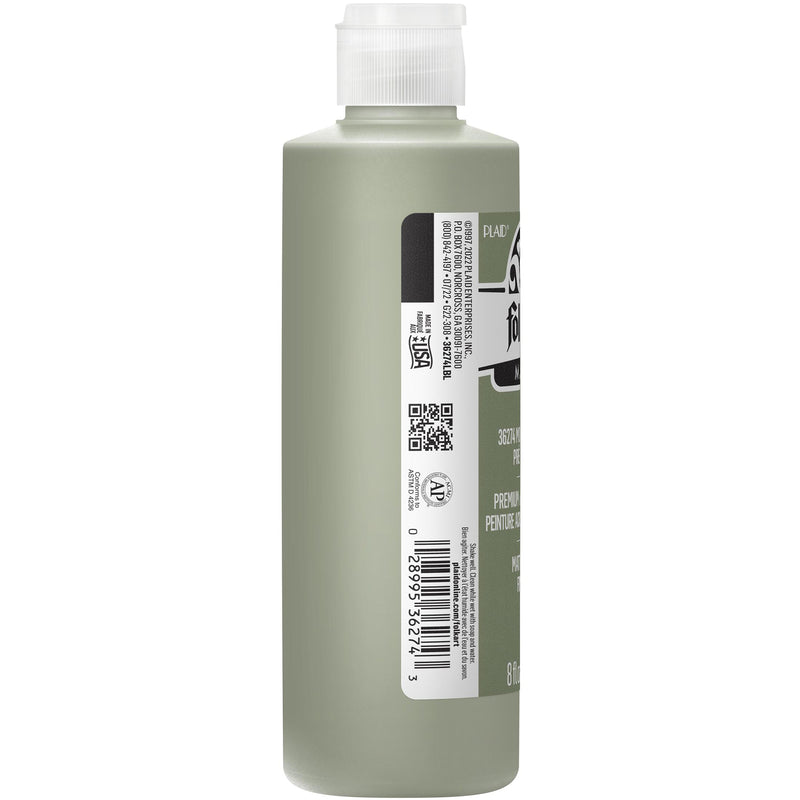 Acrylic Paint Matte Mossy Meadw 8oz Folkart
