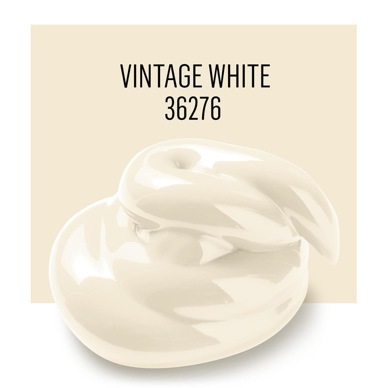 Acrylic Paint Matte Vintage Wht 8oz Folkart