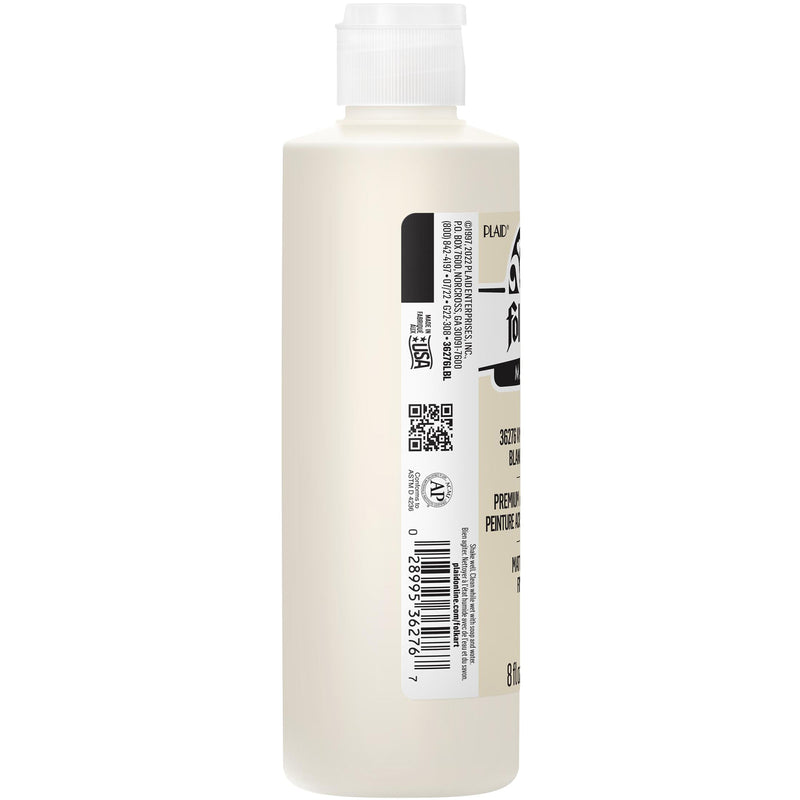 Acrylic Paint Matte Vintage Wht 8oz Folkart
