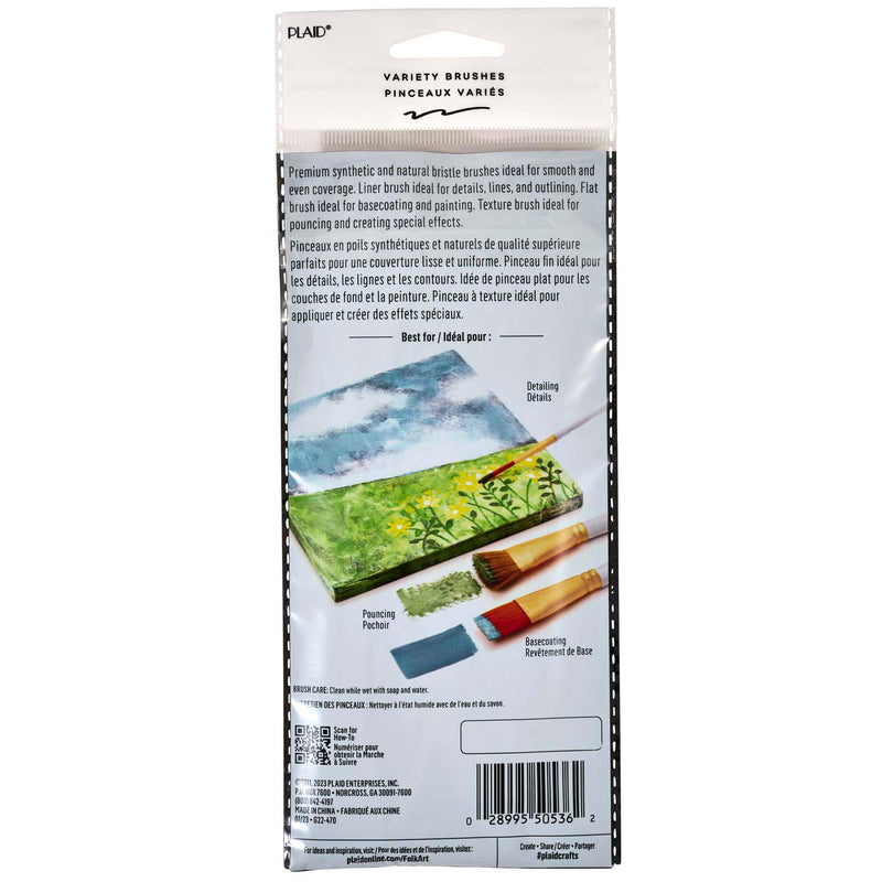 Folkart Ltp Premium Brush Set 10ct