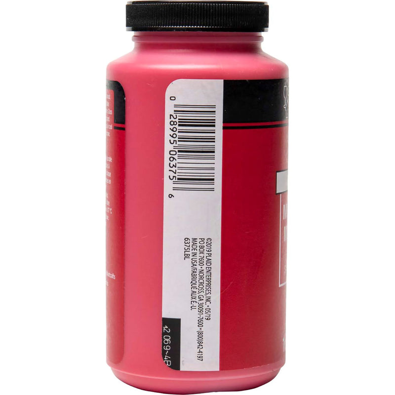 Acrylic Paint Satin Apple Red 16oz Folkart Multisurface