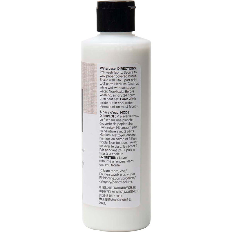 Textile Medium 8 Oz Folkart