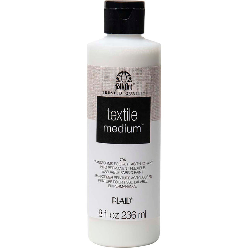 Textile Medium 8 Oz Folkart