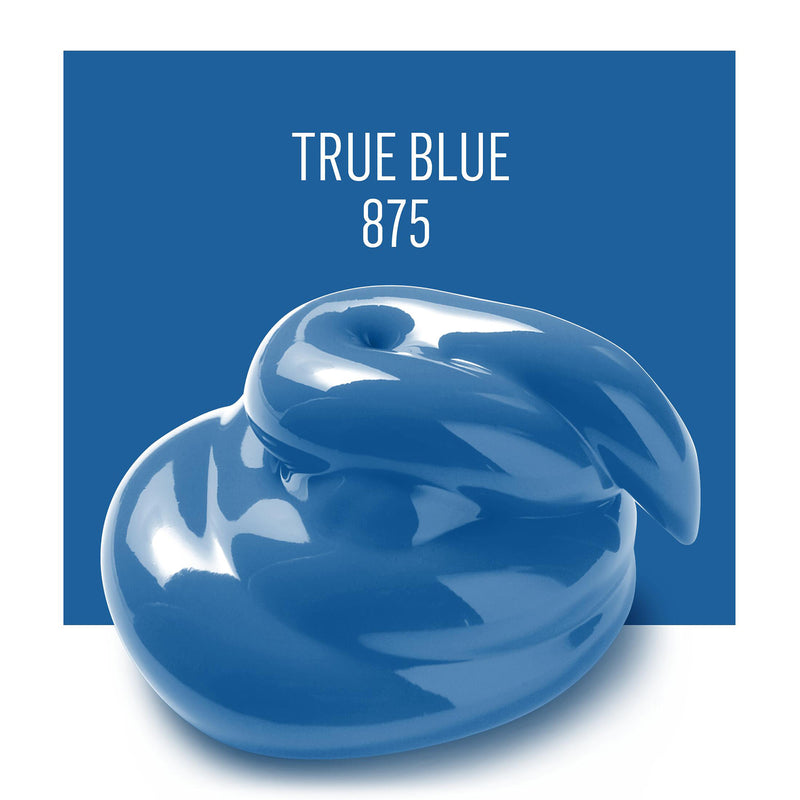 Acrylic Paint Matte True Blue 8oz Folkart